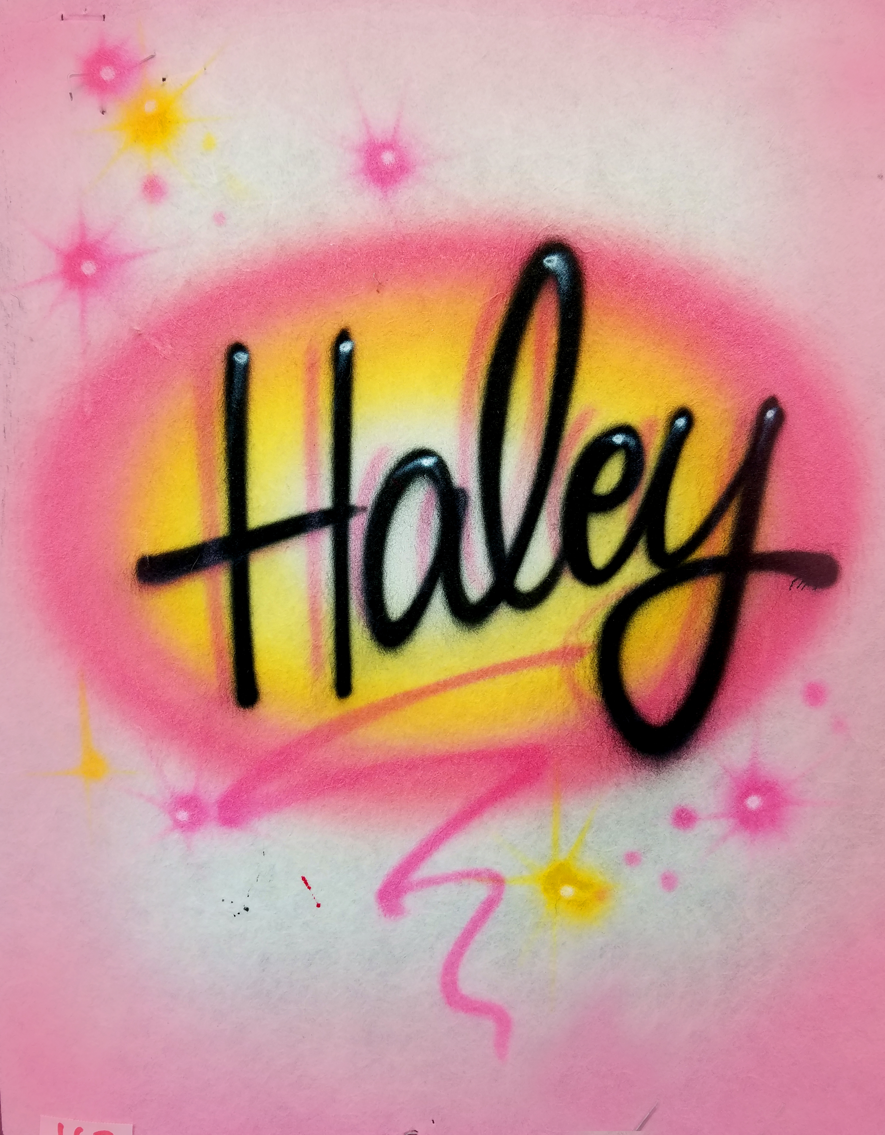 haley name design